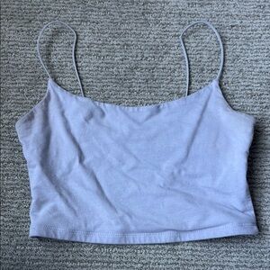 Women's Lavender Crop Top